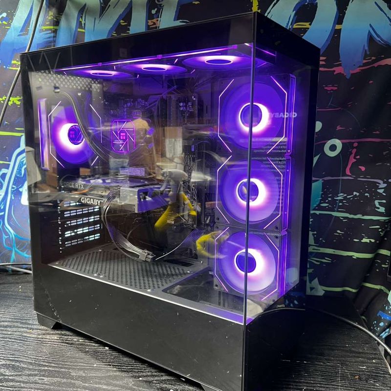 Gaming PC | RTX 3050 6GB | Ryzen 5 Pro | 16GB DDR4 RGB | 512GB NVMe + 1TB HDD