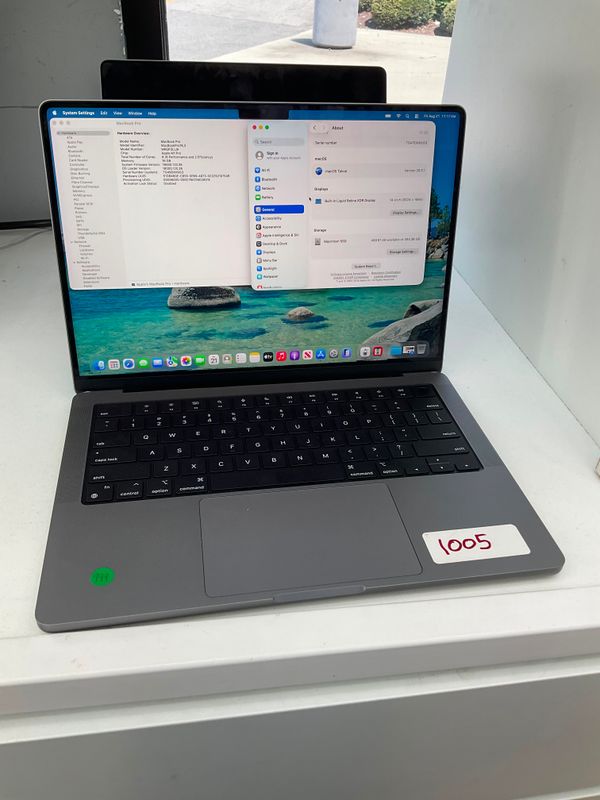 Apple MacBook Pro M1 2021 16GB RAM 500GB SSD 14" Liquid Retina XDR