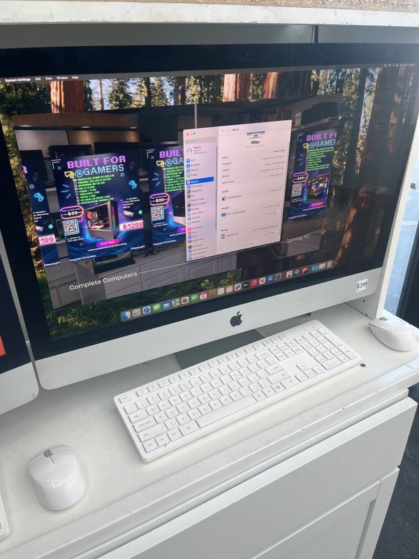 2019 iMac 5K Core i5 32GB 250GB 27" Retina