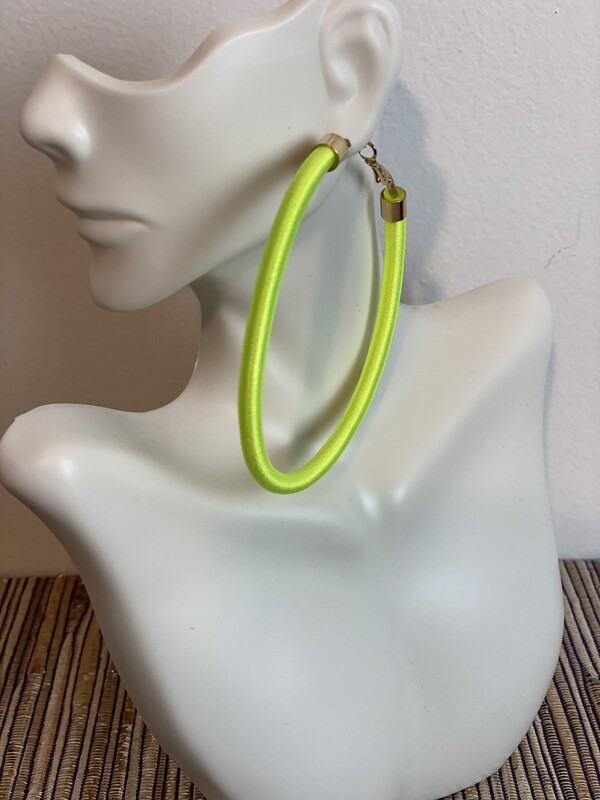 Hoops large green