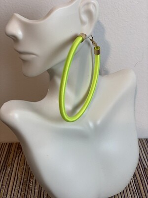 Hoops large green