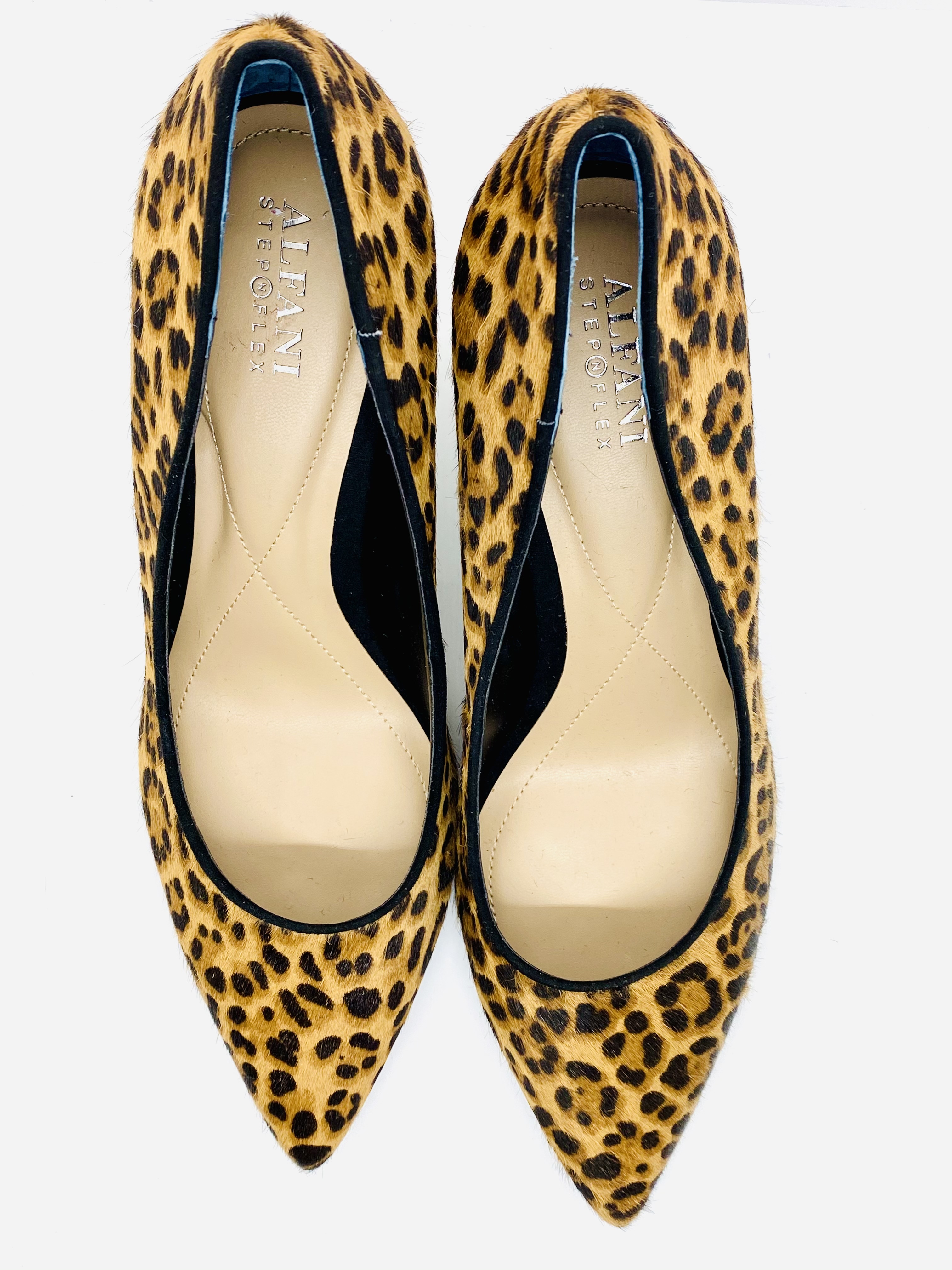 alfani leopard pumps