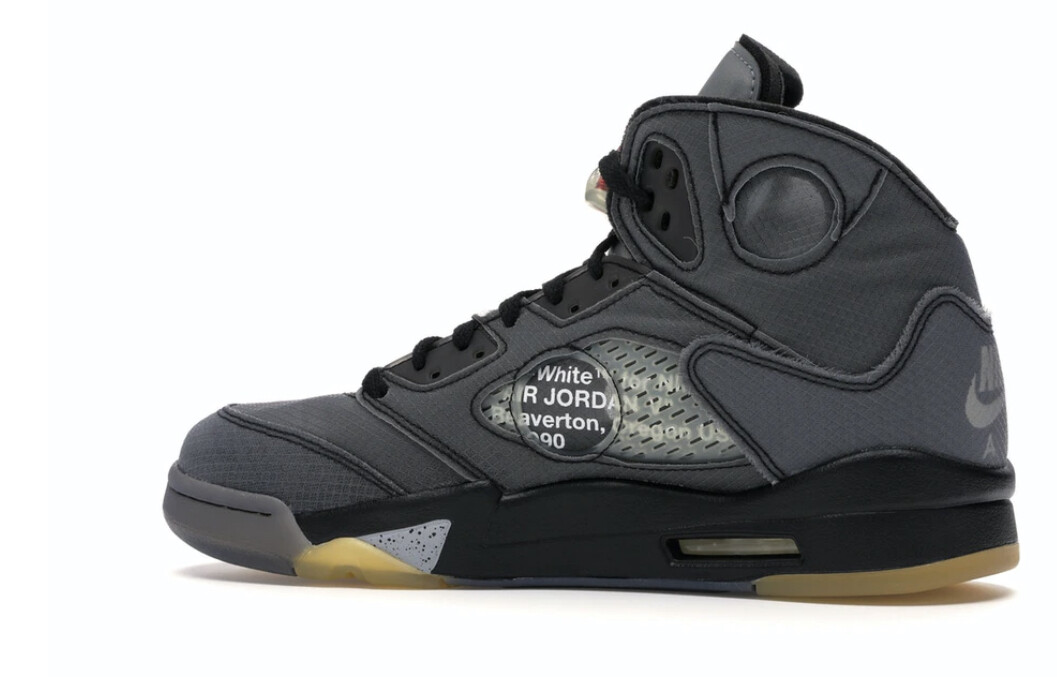 Jordan V-5  Nike Air Off White