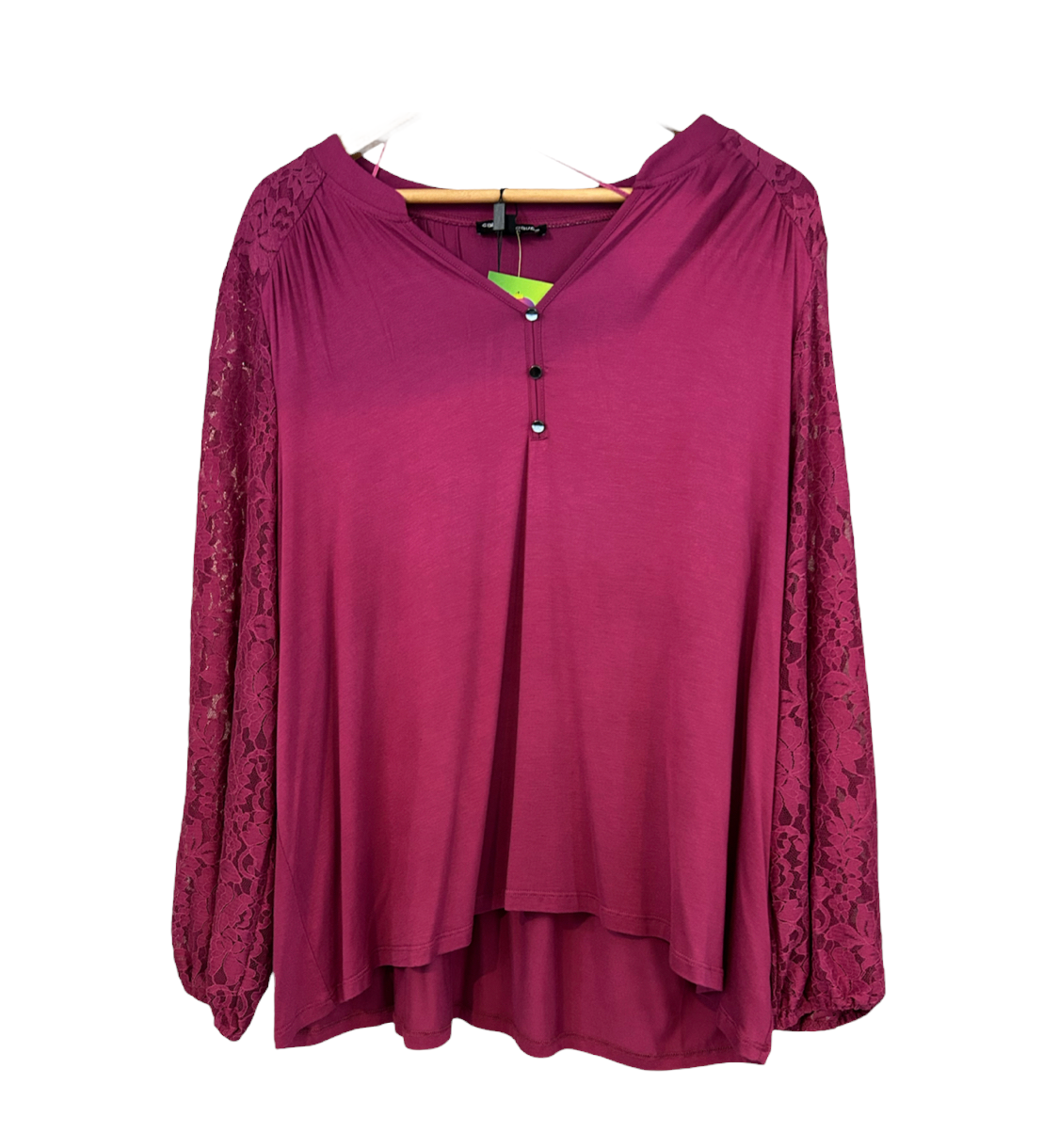 Cable &amp; Gauge Blouse Xl