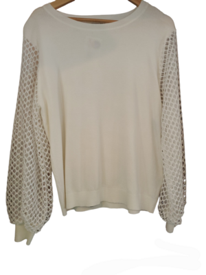White Sioni Sweater 