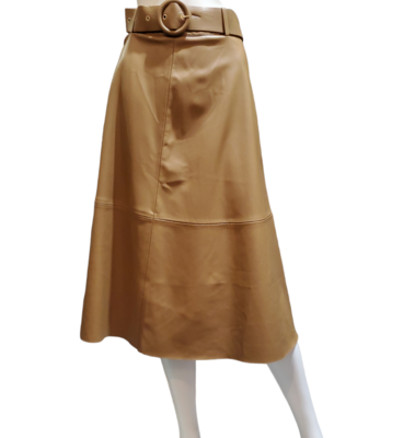 Leather skirt XL