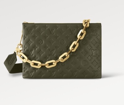 LV 3 part Bag with chain