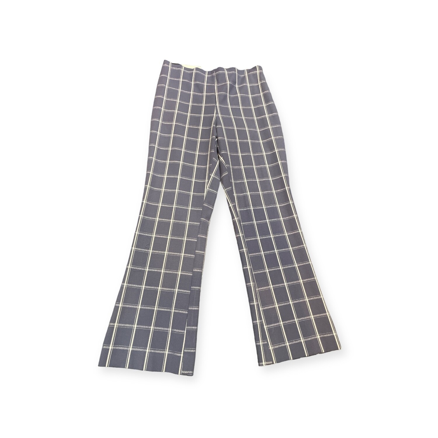 Gray N Blue Casual Dress Pants