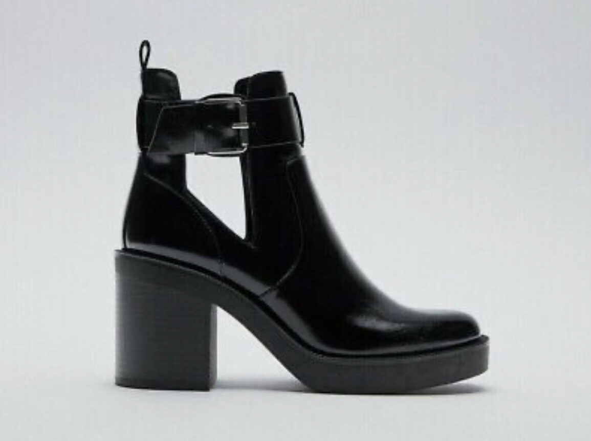 black open side pumps black open side pumps