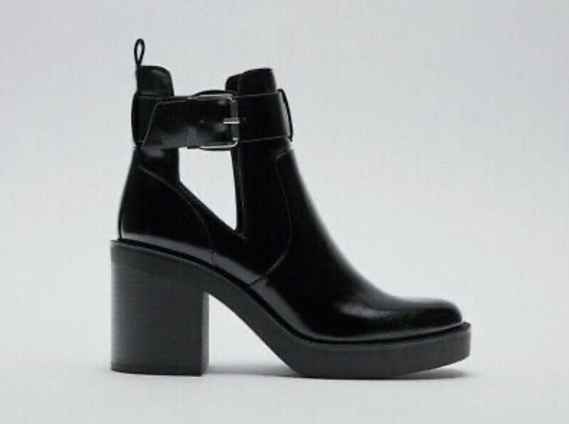 black open side pumps black open side pumps