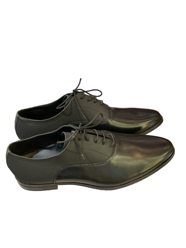 Zara men black dress shoes