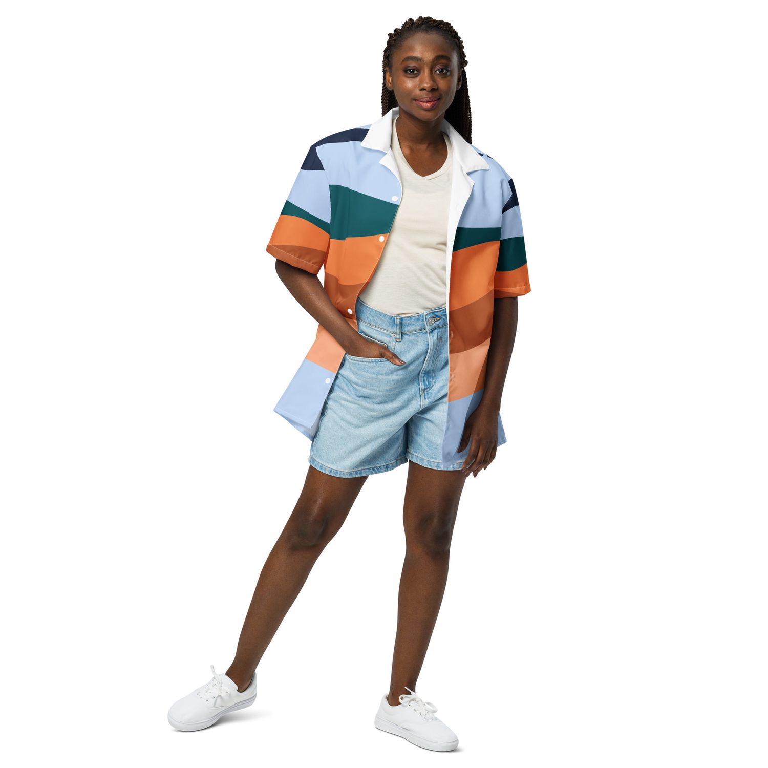 Unisex button shirt