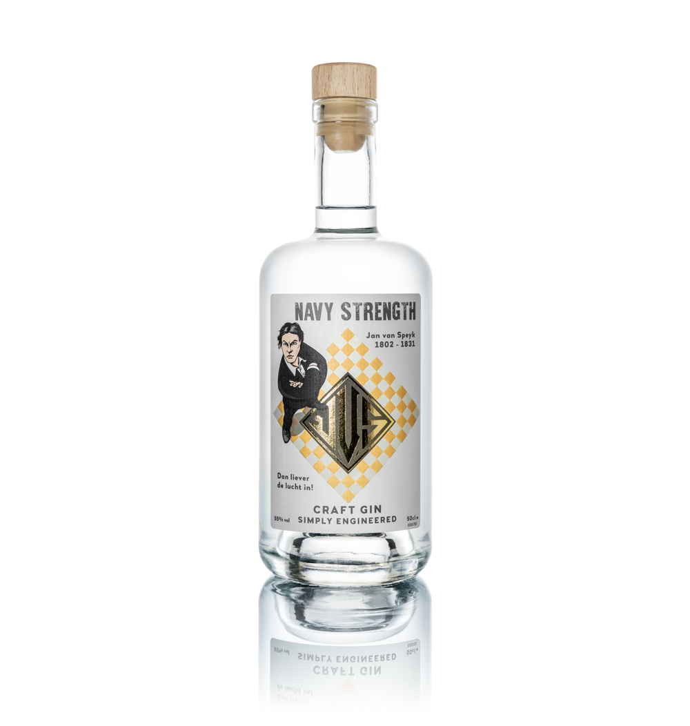 Driftwood JvS Navy Strengt Gin, 50 cl. 55% vol.