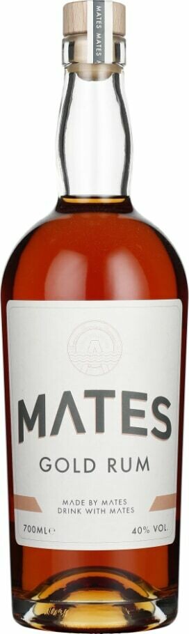 Mates Gold Rum, 70 cl. 40% vol.