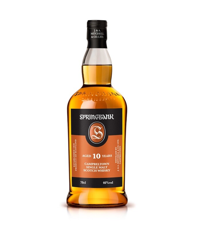 Springbank 10 jaar, 70 cl. 46% vol.