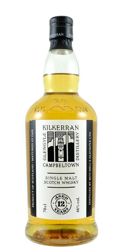 Kilkerran 12 jaar, 70 cl. 46% vol.