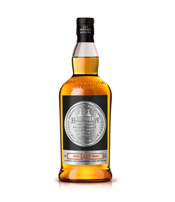 Hazelburn 10 jaar, 46% vol. 70 cl.