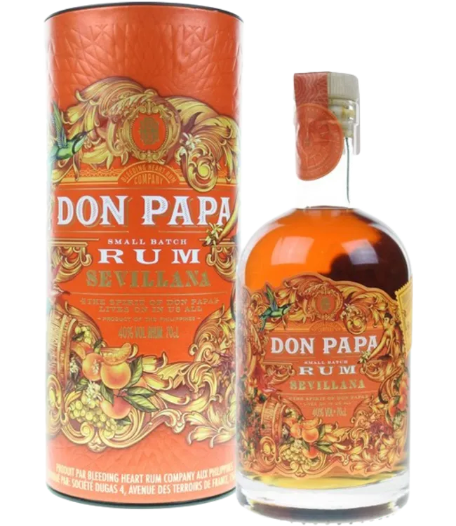 Don Papa Sevillana, 70 cl. 40% vol.