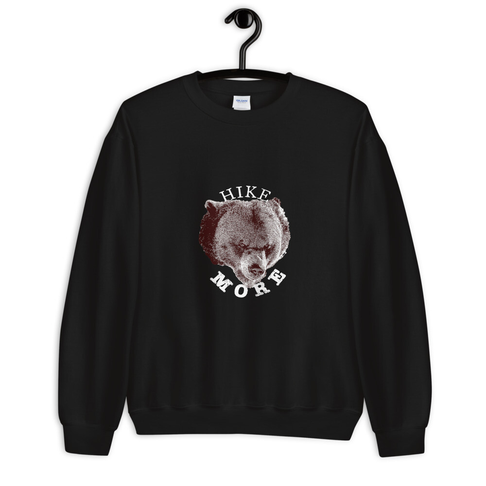 hike MORE Sweatshirt white Unisex