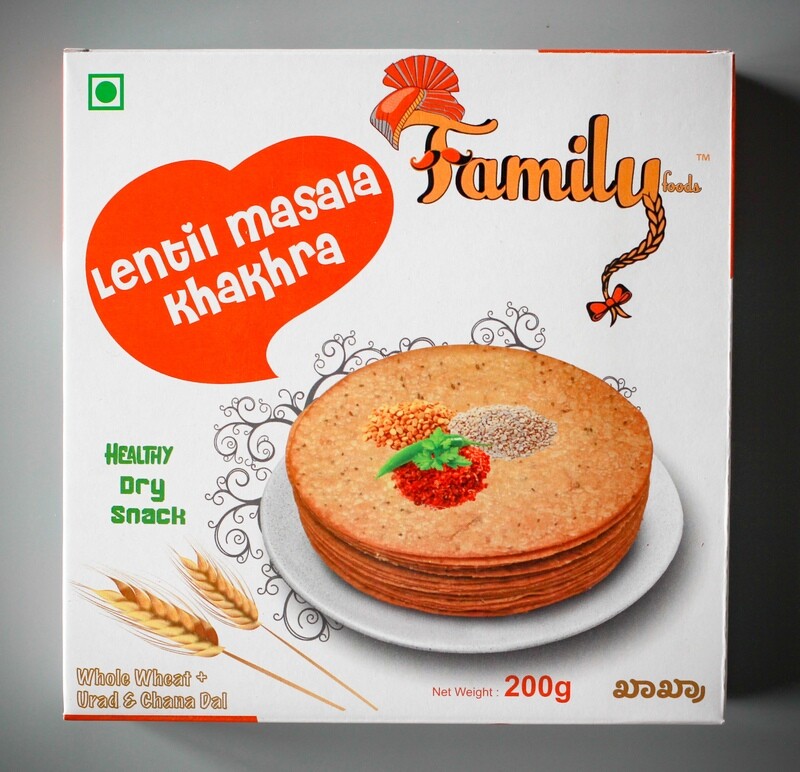 Lentil Masala Khakhra