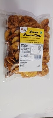 Sweet banana chips