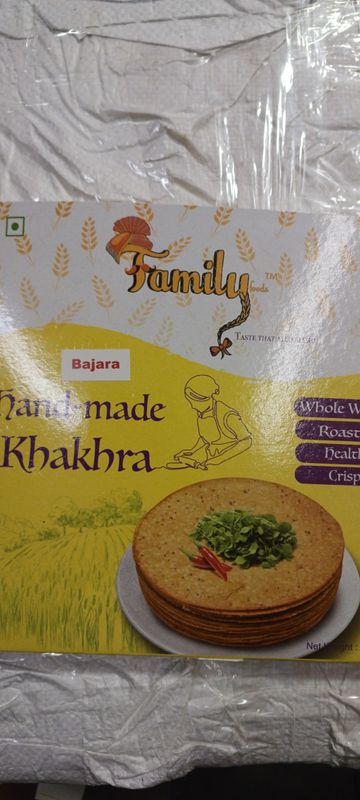Hand-made bajara khakhra