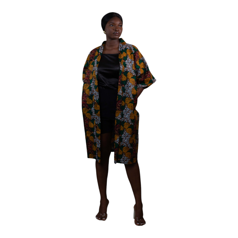 African Print Ankara Kimono