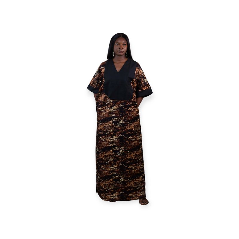 African Print Ankara Boubou African Print Ankara Boubou