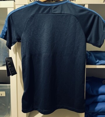 Nike DryFit T-Shirt 100% Polyester Dunkelblau in Kinder-L