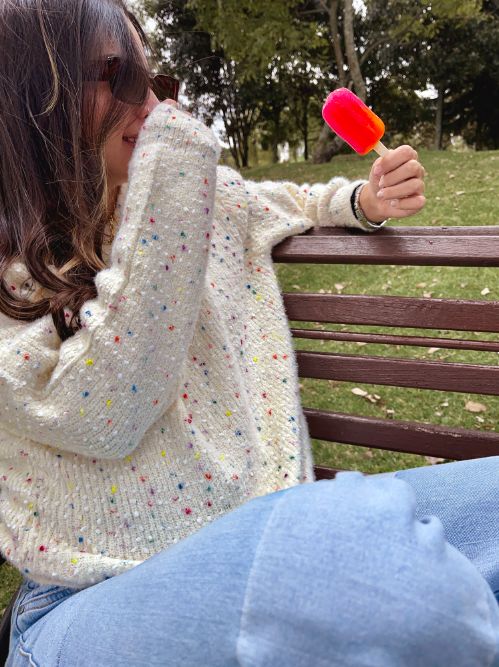 Suéter Candy Dots