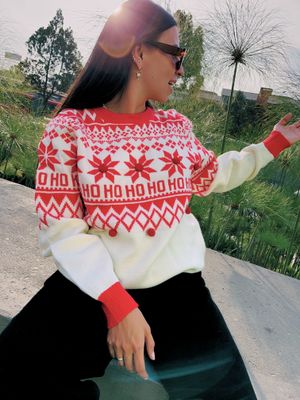 Suéter Ho Ho Ho