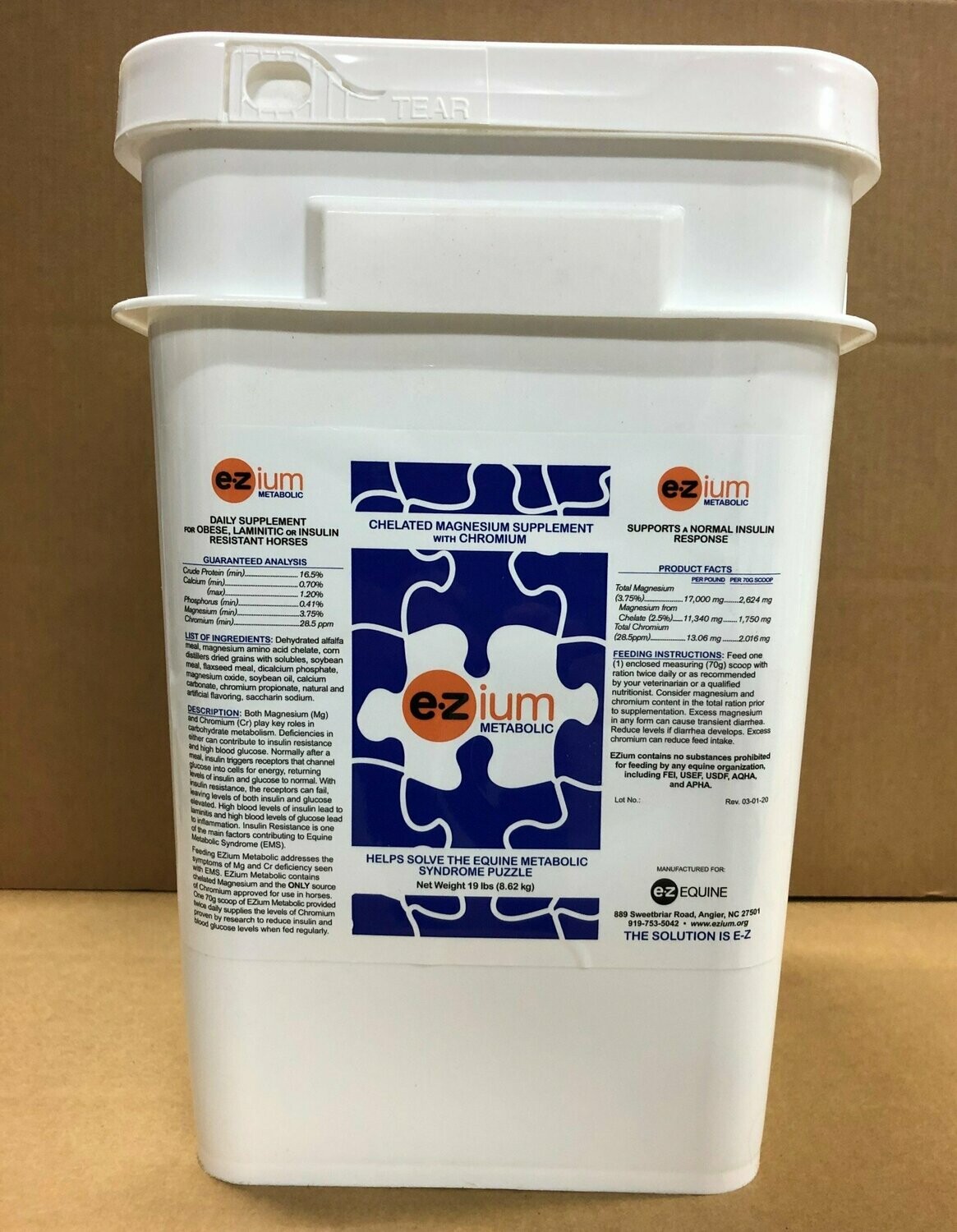 EZium Chelated Magnesium Supplement for Horses