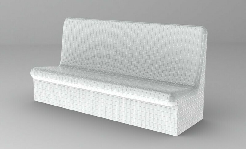 Straight Bench per meter