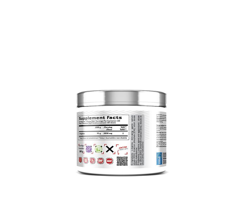 L-ARGININE powder- 180g