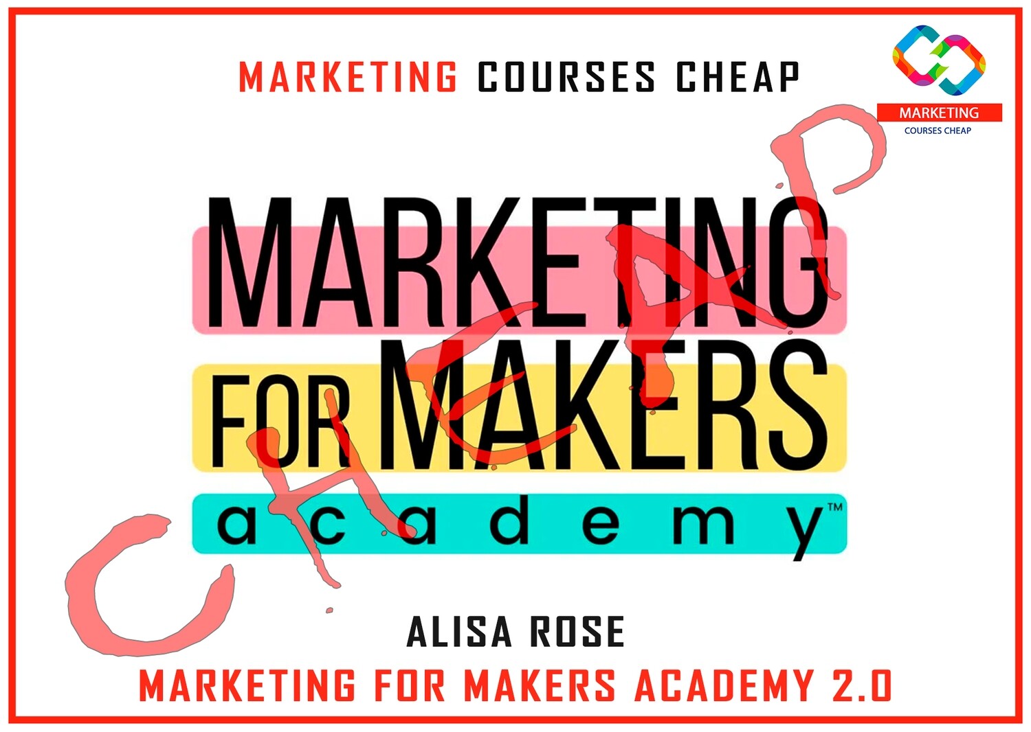 Alisa Rose - Marketing For Makers Academy 2.0