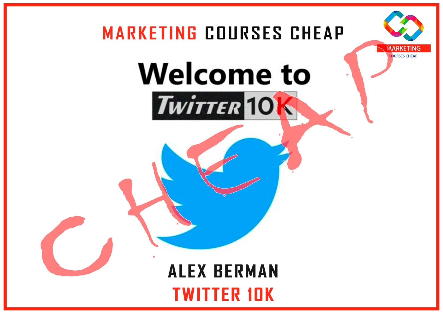 Alex Berman - Twitter 10k