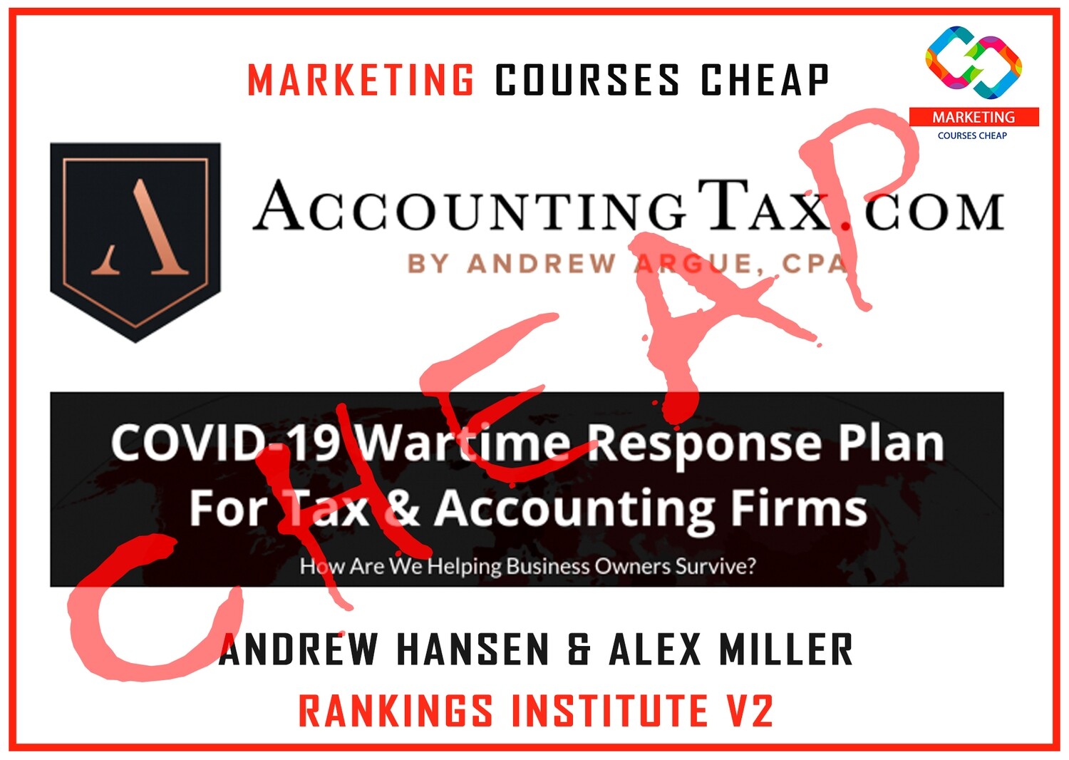 Andrew Hansen &amp; Alex Miller - Rankings Institute V2