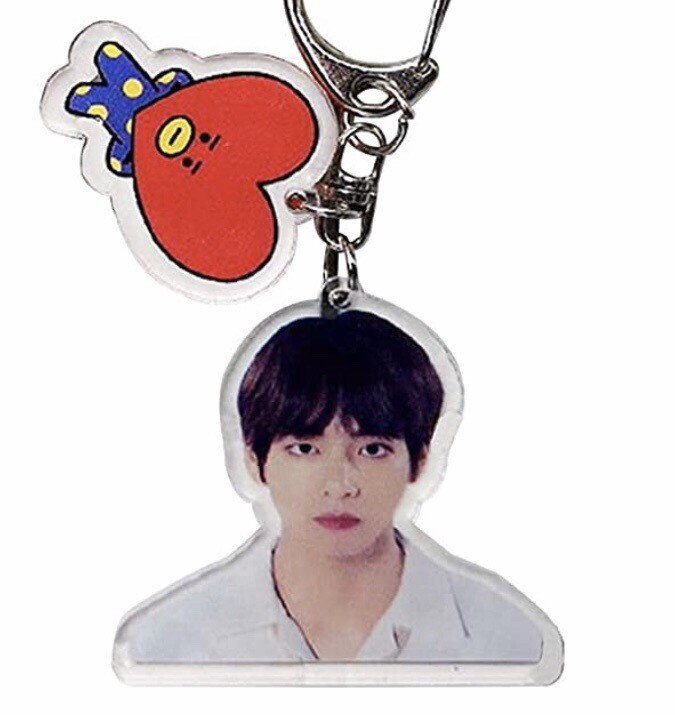 Bts&Bt21 Keychain All Bts Members And All Bt21 Characters Available
