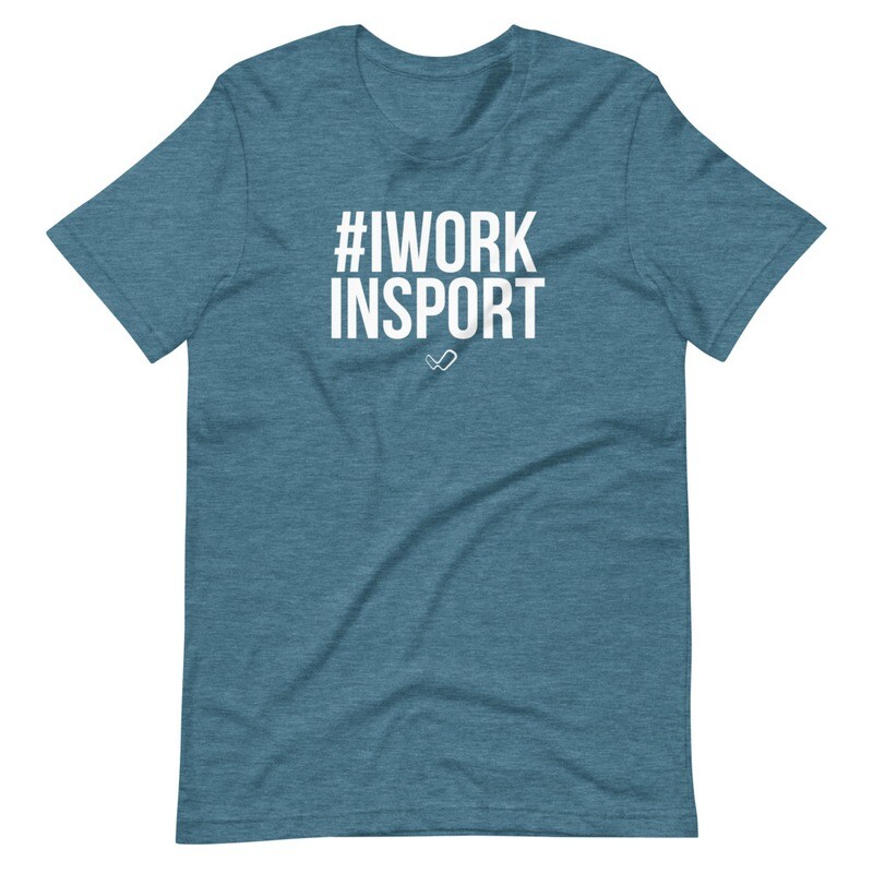 #IWORKINSPORT Short-Sleeve Unisex T-Shirt