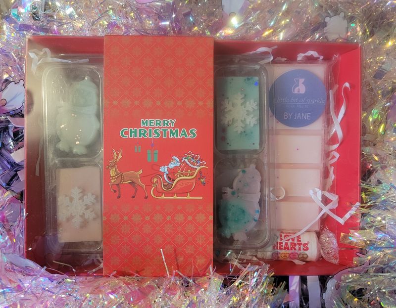 Christmas gift box red 