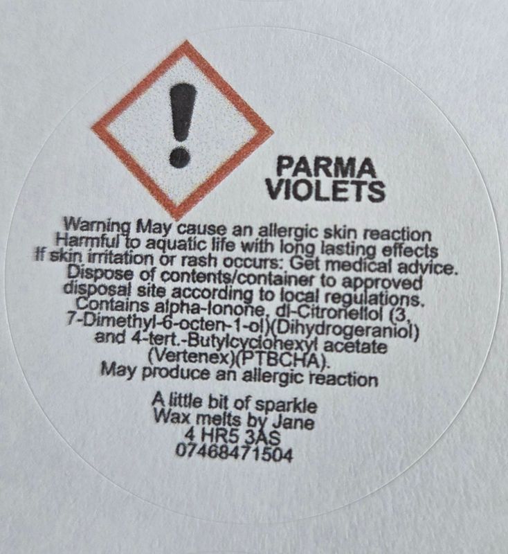 Parma violet pots 