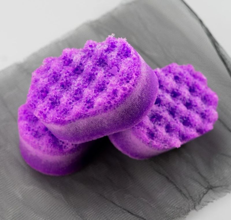 Mini soap sponges Dark opium 