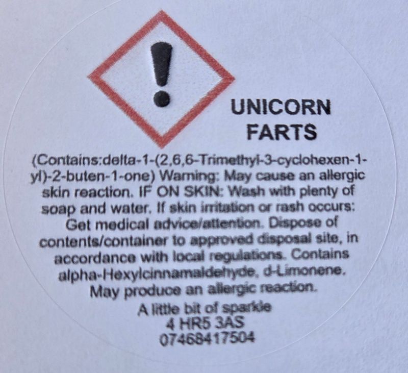 Unicorn farts snapbars 
