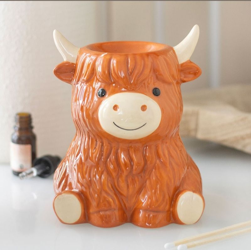 Burner highland cow 