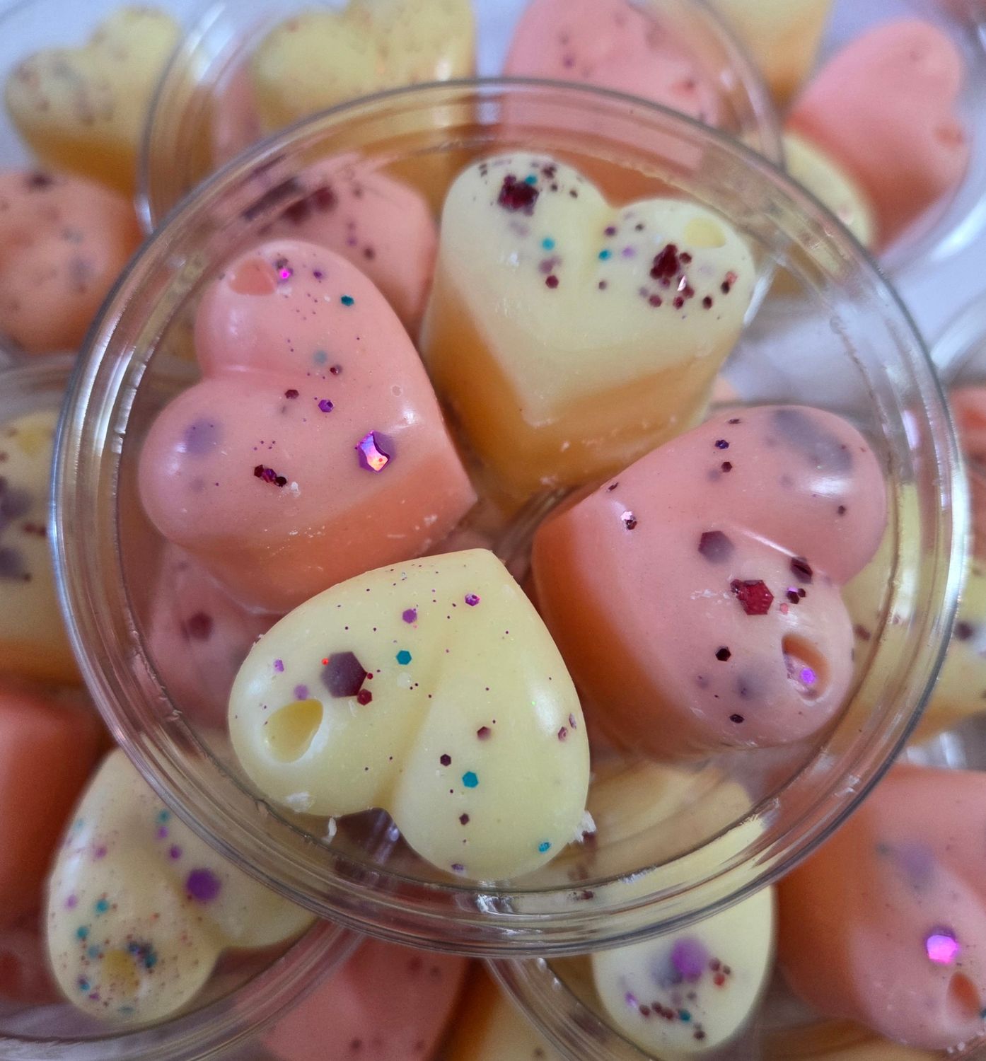Passionfruit and mango pots 