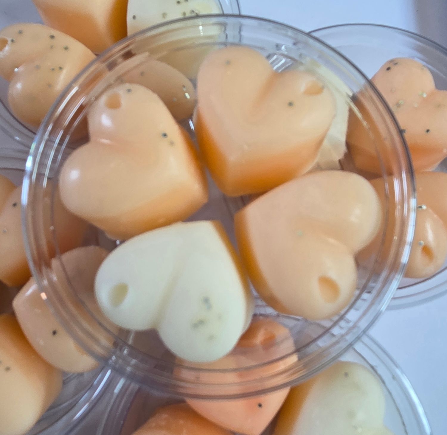 Frosted pumpkin pots 