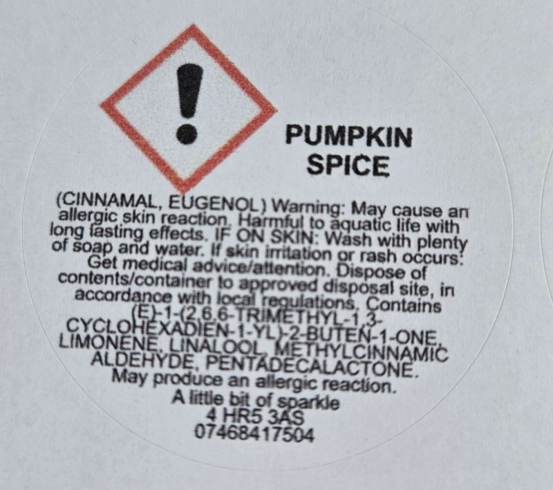 Pumpkin spice snapbars