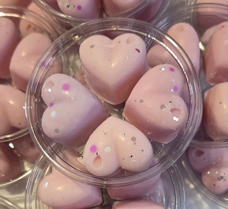 Frosted rose wonderland pots Frosted rose wonderland pots