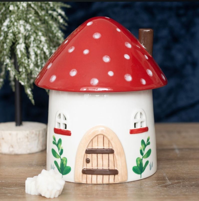 Burner mushroom house 