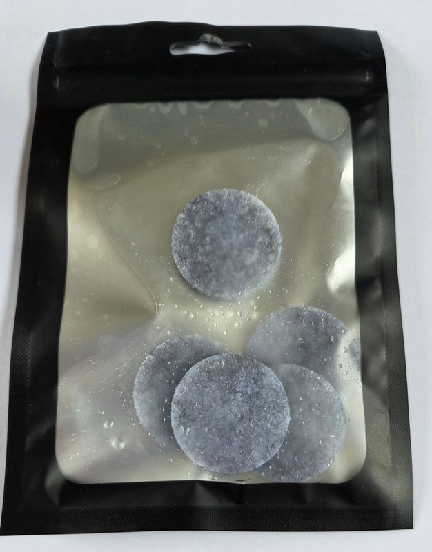 Vacuum freshener discs  fluffy cotton 5 pack 